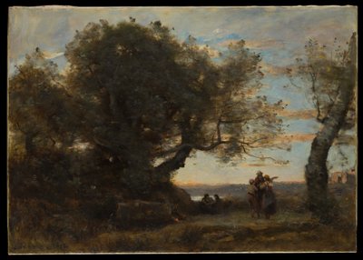 The Gypsies by Jean Baptiste Camille Corot